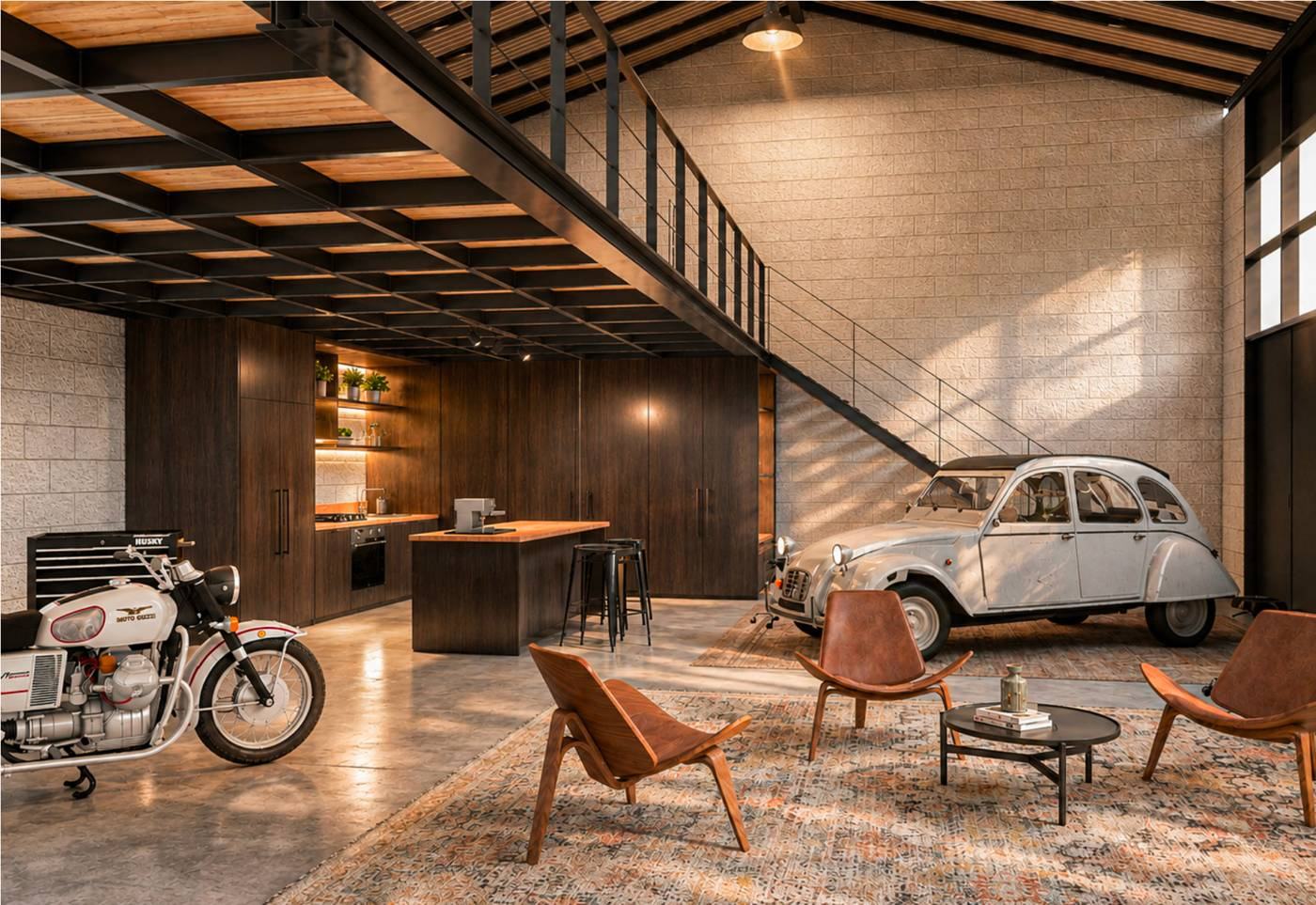 Garage y lounge